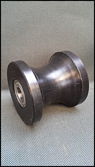 50mm Nylon Rollers with Bearings [45 Leg press]-0
